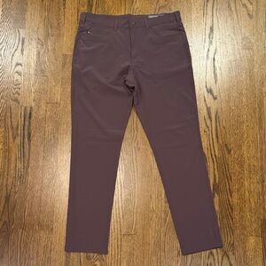 Mizzen+Main Dark Brown Chinos